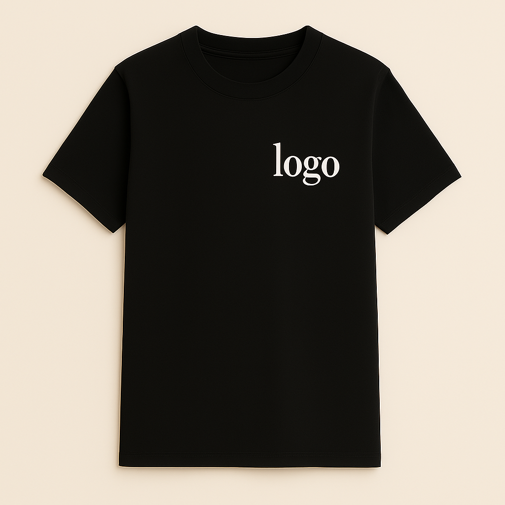 Custom Branded short sleeve crew neck T-shirt